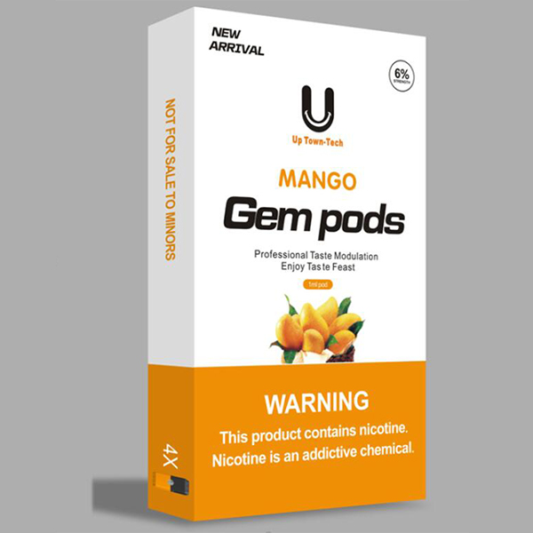 Gem Pods with Juice match JUUL Pods / Cartridges(4-Pack)